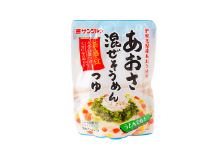 あおさ混ぜそうめんつゆ