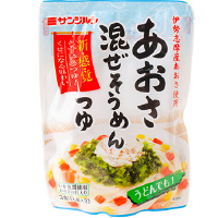 あおさ混ぜそうめんつゆ