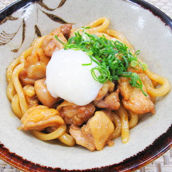 照り焼き温玉うどん