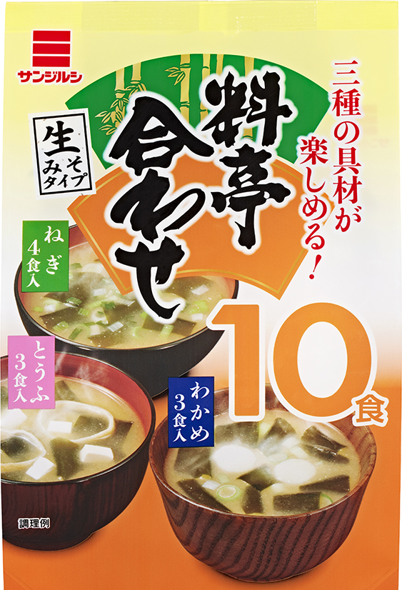 即席みそ汁料亭合わせ　10食